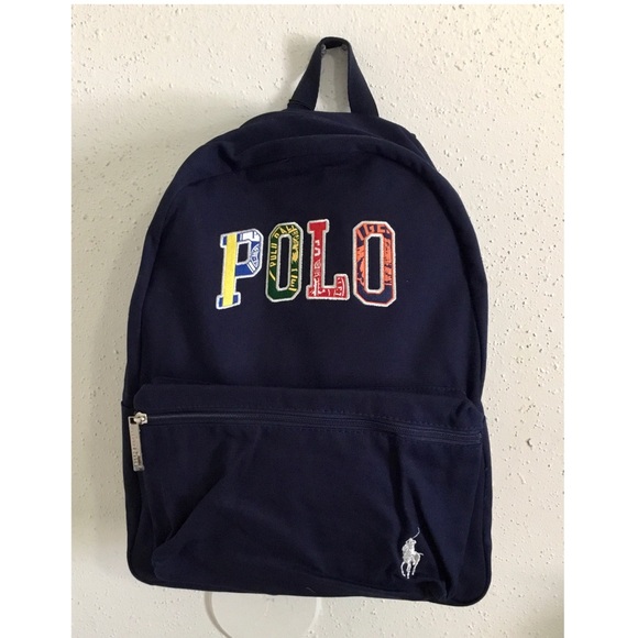 Polo by Ralph Lauren Multicolor Logo Backpack - Picture 1 of 6